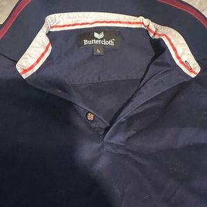 Men’s long sleeve buttercloth shirt Large